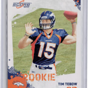 2010 Score Tim Tebow #396 Broncos