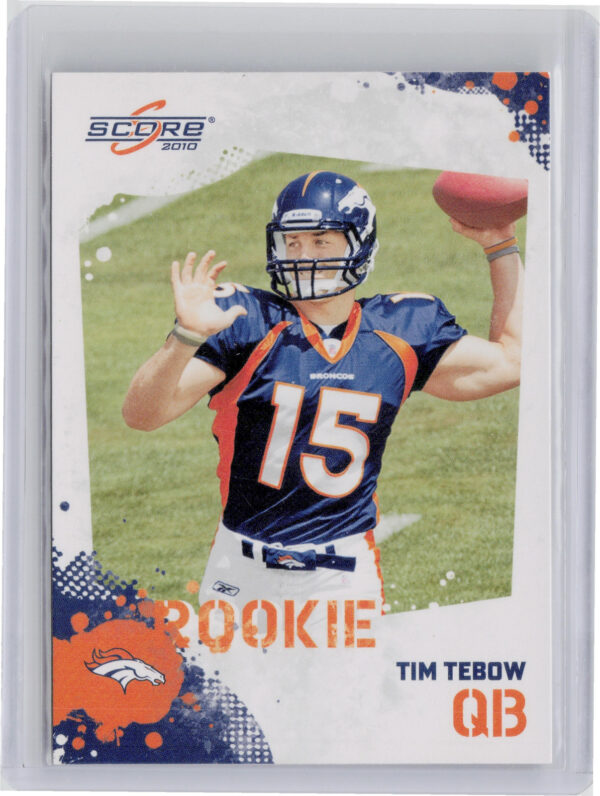 2010 Score Tim Tebow #396 Broncos