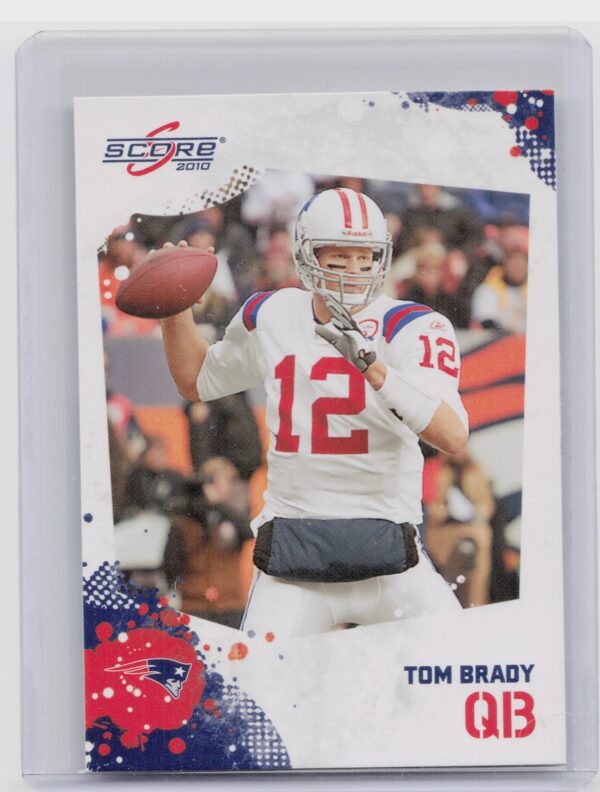 2010 Score Tom Brady #176 Patriots