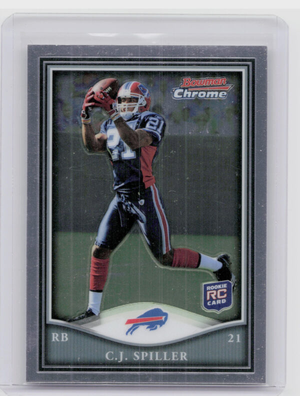 2010 Topps Chrome C.J. Spiller #BCR-2 Bills Bowman Chrome Rookies