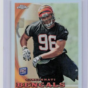 2010 Topps Chrome Carlos Dunlap Refractors #C65 Bengals