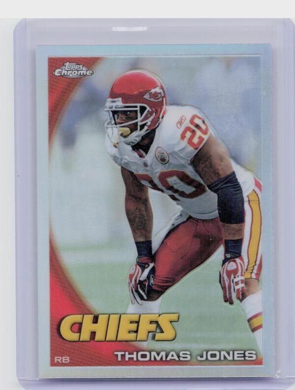 2010 Topps Chrome Thomas Jones Refractors #C214 Chiefs