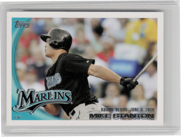 2010 Topps Update Mike Stanton #US-327 Marlins