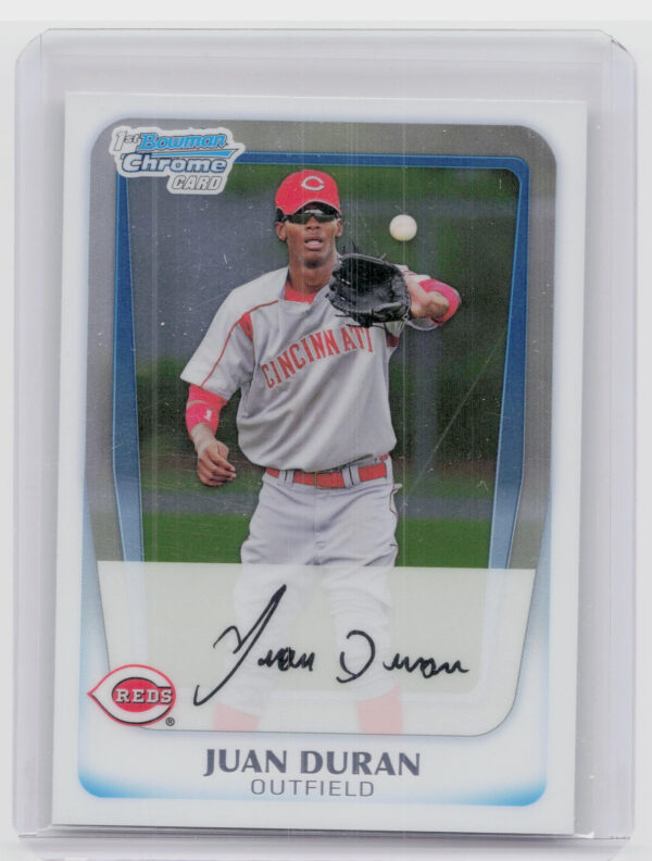 2011 Bowman Chrome Juan Duran #BCP196 Reds Prospects