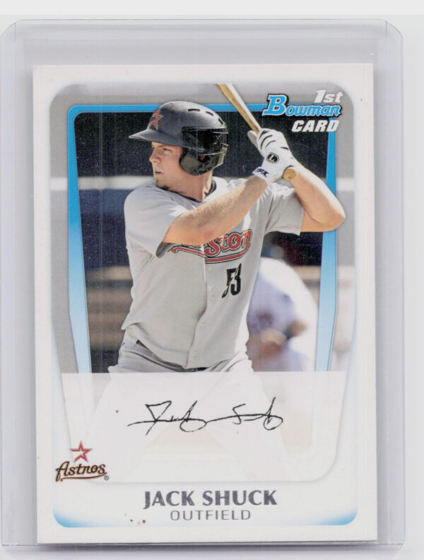 2011 Bowman Jack Shuck #BP11 Astros Prospects