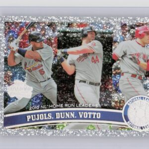2011 Topps Albert Pujols / Adam Dunn / Joey Votto Diamond Anniversary #318 Reds