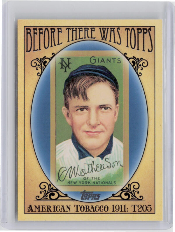 2011 Topps American Tobacco 1911 T205 #BTT2 Giants Before There Was Topps