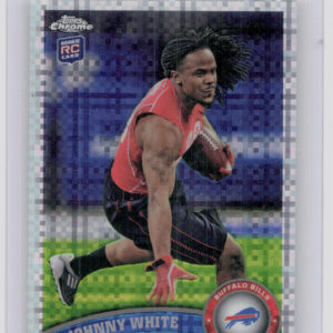 2011 Topps Chrome Johnny White Xfractors #35 Bills