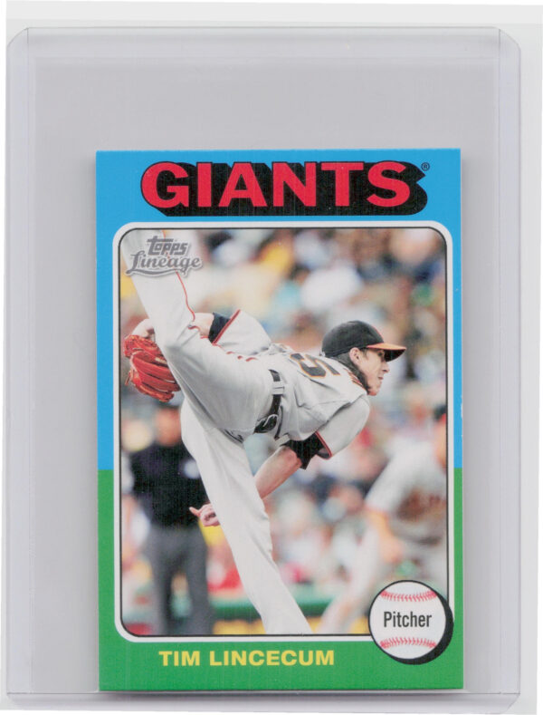 2011 Topps Lineage Tim Lincecum 1975 Mini #135 Giants