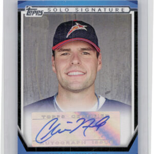 2011 Topps Pro Debut Chris Nowak AU #SSA-CN Stars Solo Signatures