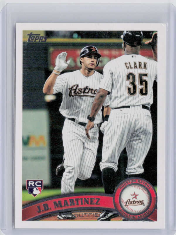 2011 Topps Update J.D. Martinez RC #US186 Astros