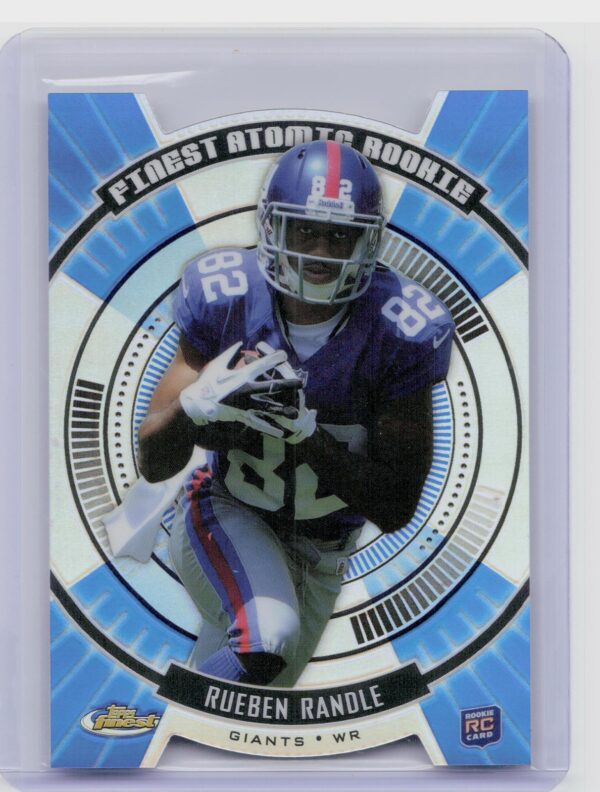 2012 Finest Rueben Randle #FAR-RR Giants Atomic Refractor Rookies