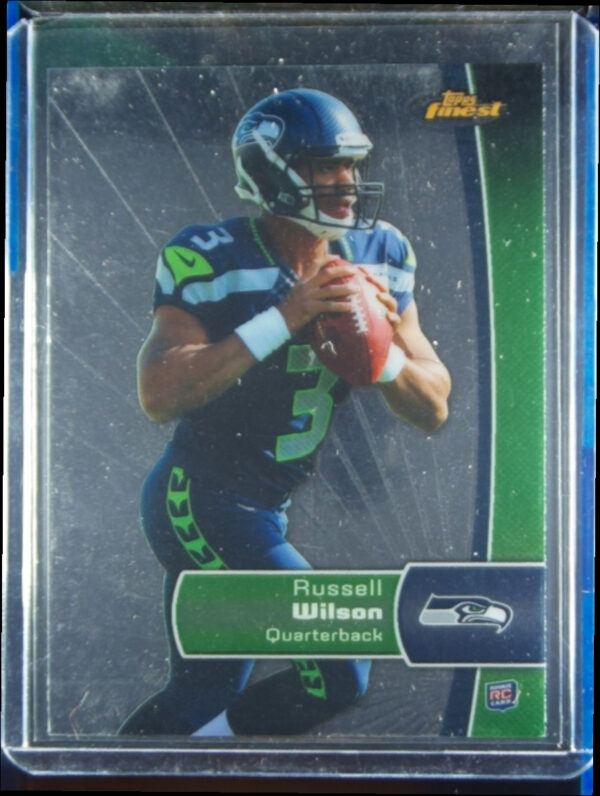 2012 Finest Russell Wilson RC #140 Seahawks