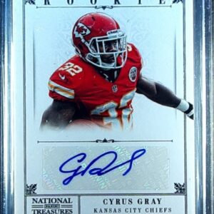 2012 NT Cyrus Gray AUTO RC /99 #222 Chiefs