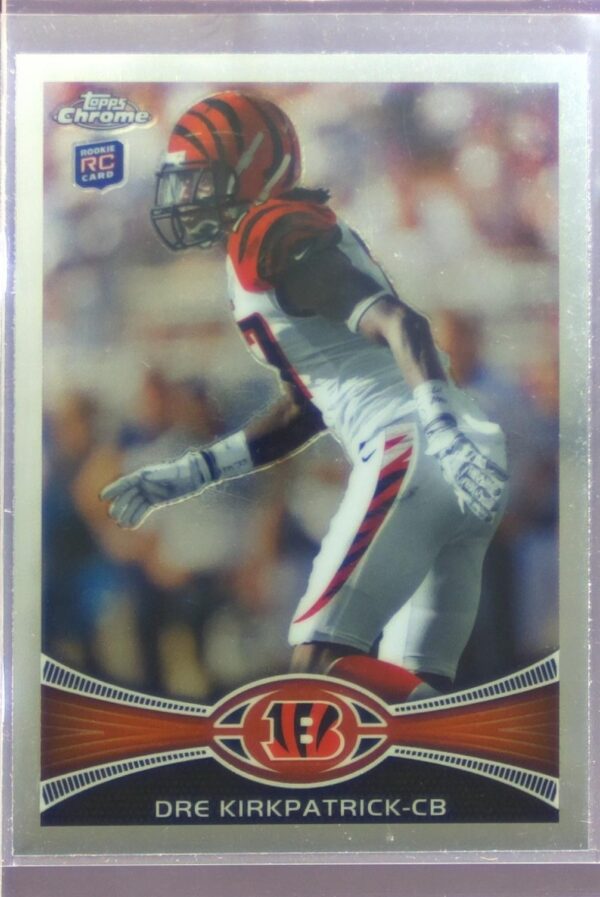 2012 Topps Chrome Dre Kirkpatrick RC #28 Bengals