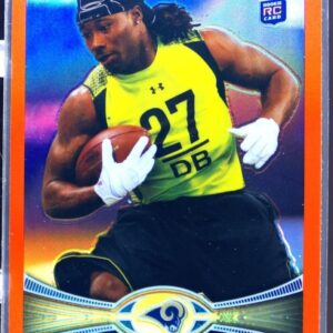 2012 Topps Chrome Janoris Jenkins Orange Refractors RC #128 Rams