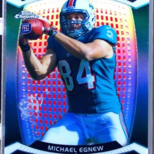 2012 Topps Chrome Michael Egnew RC #RZDC-34 Dolphins Red Zone Rookies Refractors