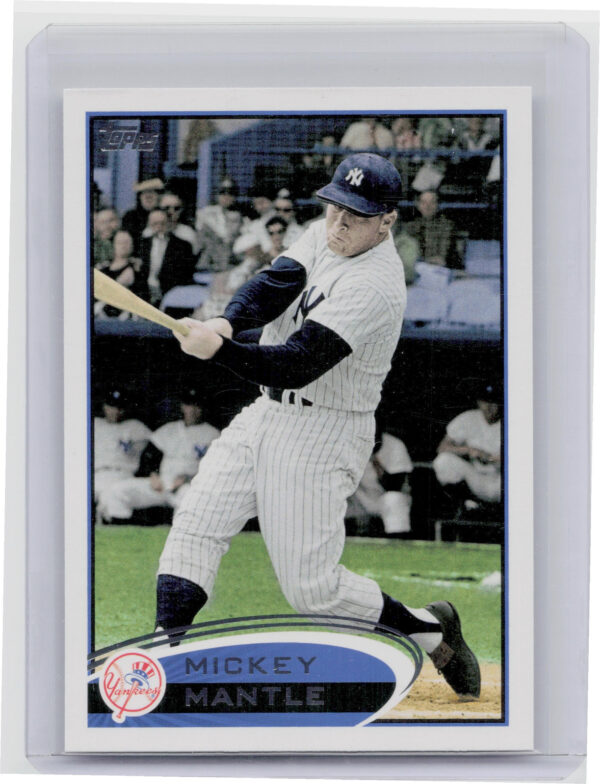 2012 Topps Mickey Mantle #7 Yankees