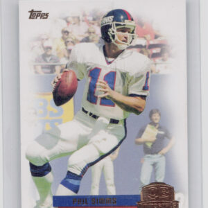 2012 Topps Phil Simms #QI-PS Giants QB Immortals