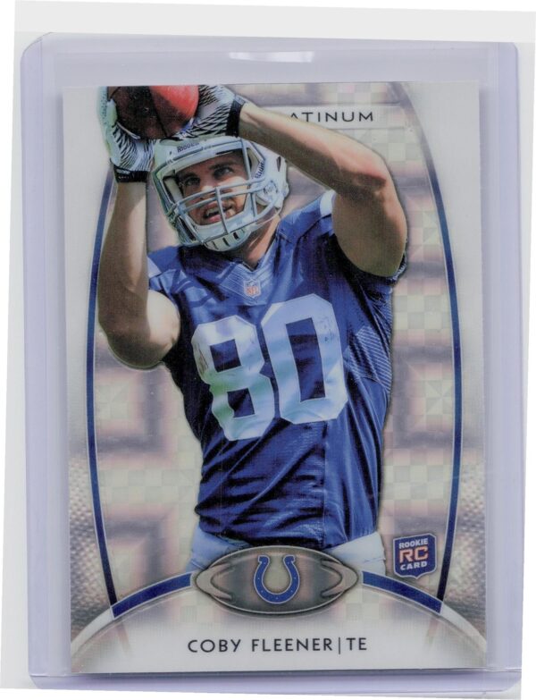 2012 Topps Platinum Coby Fleener Xfractors #131 Colts