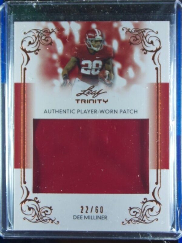 2013 Leaf Trinity Dee Milliner SN60 MEM #DP-DM1 Tide Jumbo Patch Bronze