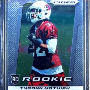 2013 Panini Prizm Tyrann Mathieu RC #296 Cardinals