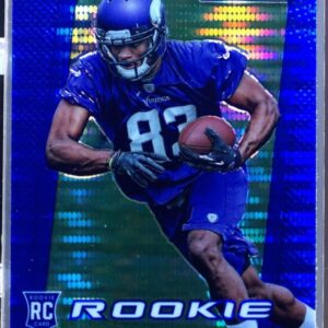 2013 Prizm Rodney Smith Prizms Blue Pulsar RC #280 Vikings