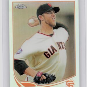 2013 Topps Chrome Madison Bumgarner Refractors #37 Giants