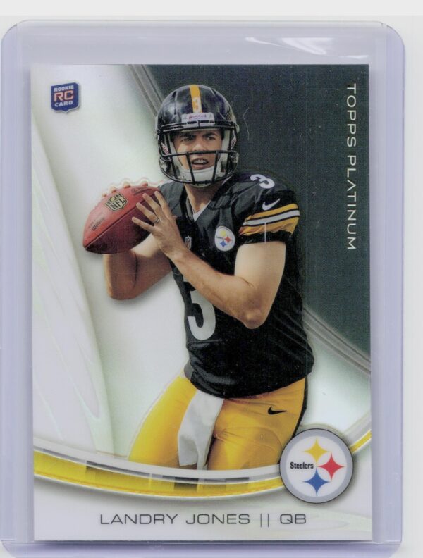 2013 Topps Platinum Landry Jones RC #131 Steelers