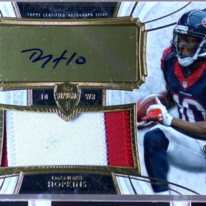 2013 Topps Supreme DeAndre Hopkins Auto /10 JSY #SAJR-DH Texans RC RPA