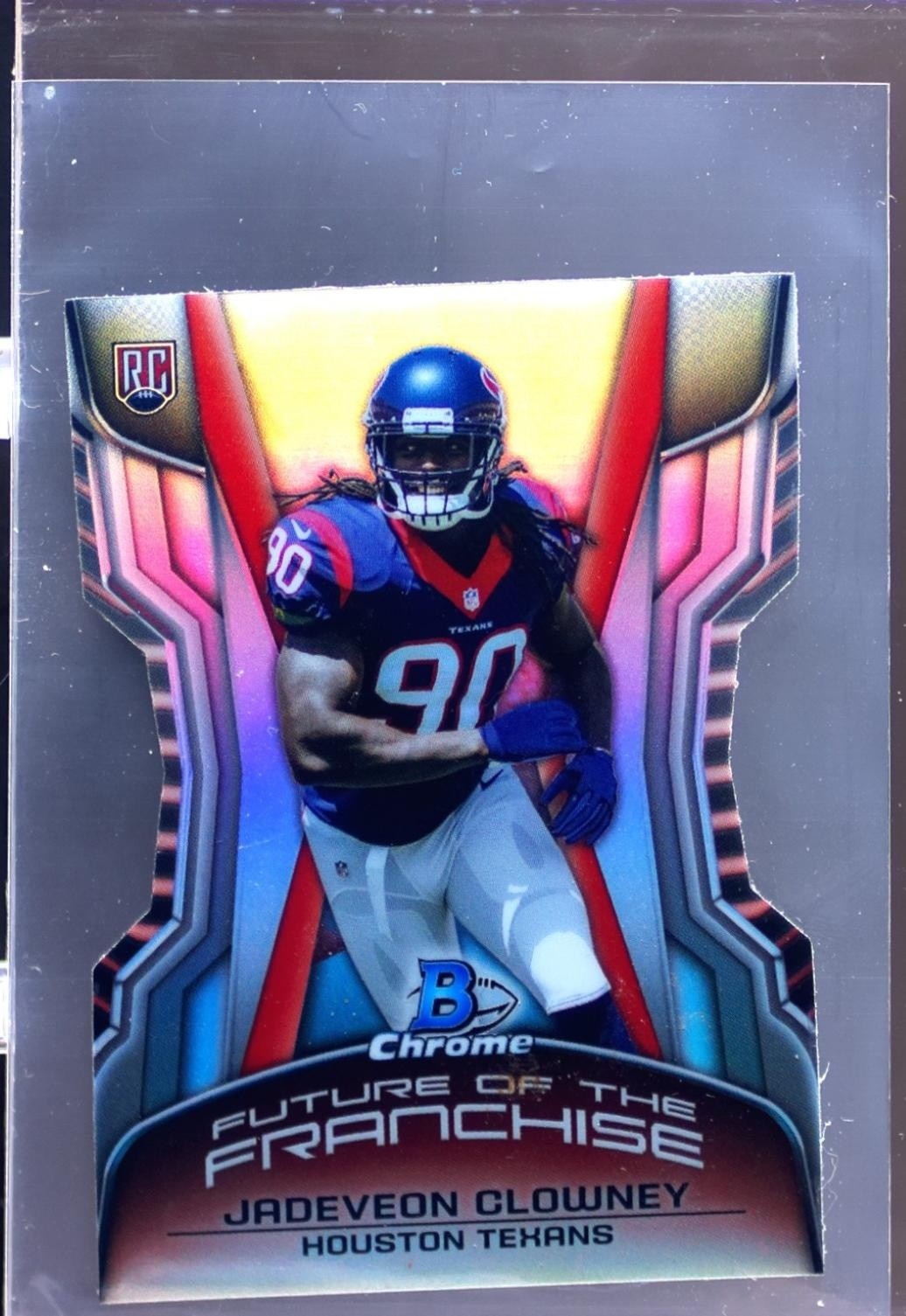 2014 Bowman Chrome Jadeveon Clowney #FF-JC Texans Future of the Franchise Die