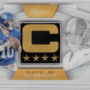 2014 Panini Prestige Eli Manning #14 Giants Captains