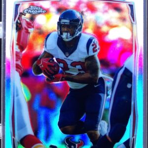 2014 Topps Chrome Arian Foster Refractor #107 Texans