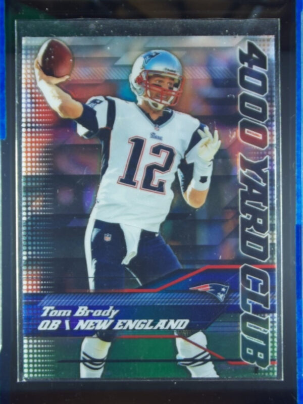 2014 Topps Chrome Tom Brady #1 Patriots 4,000 Yard Club