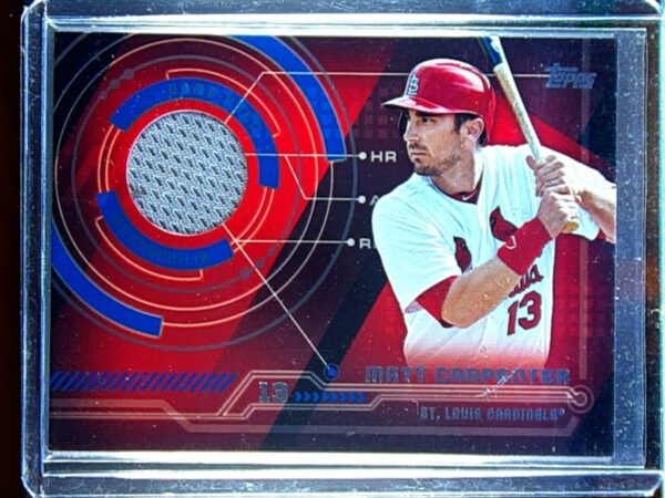 2014 Topps Matt Carpenter JSY #TR-MCA Cardinals Trajectory Relics