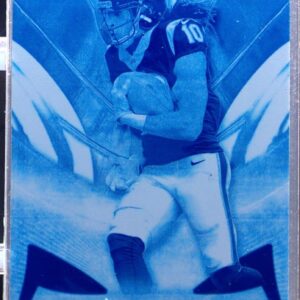 2014 Topps Supreme DeAndre Hopkins Printing Plates Cyan 1/1 #77 Texans