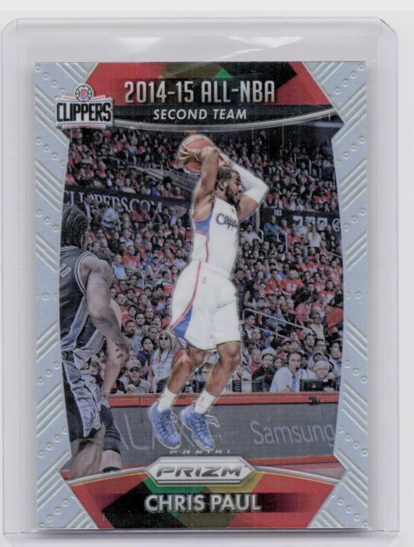 2015-16 Panini Prizm Chris Paul Silver Prizms #383 Clippers