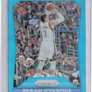 2015-16 Panini Prizm Ersan Ilyasova Light Blue Prizms SN199 #100 Pistons