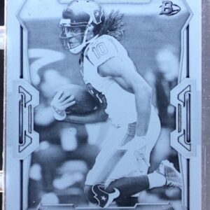 2015 Bowman DeAndre Hopkins Veterans Printing Plates Black 1/1 #48 Texans