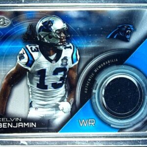 2015 Bowman Kelvin Benjamin JSY #BR-KB Panthers Relics