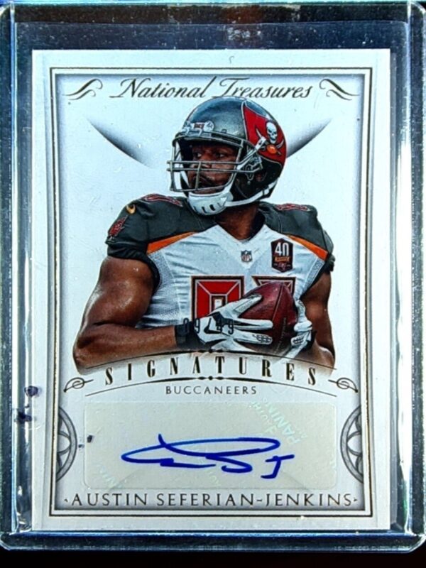 2015 NT Austin Seferian-Jenkins AUTO /49 #SIG-AS Buccaneers Signatures Gold