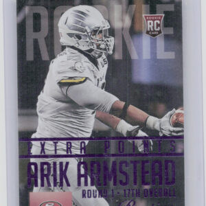 2015 Panini Prestige Arik Armstead Extra Points Purple SN100 #205 49ers