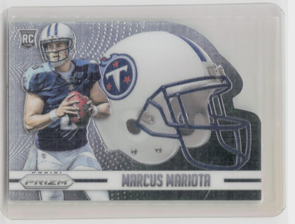 2015 Panini Prizm Marcus Mariota #H12 Titans Helmets
