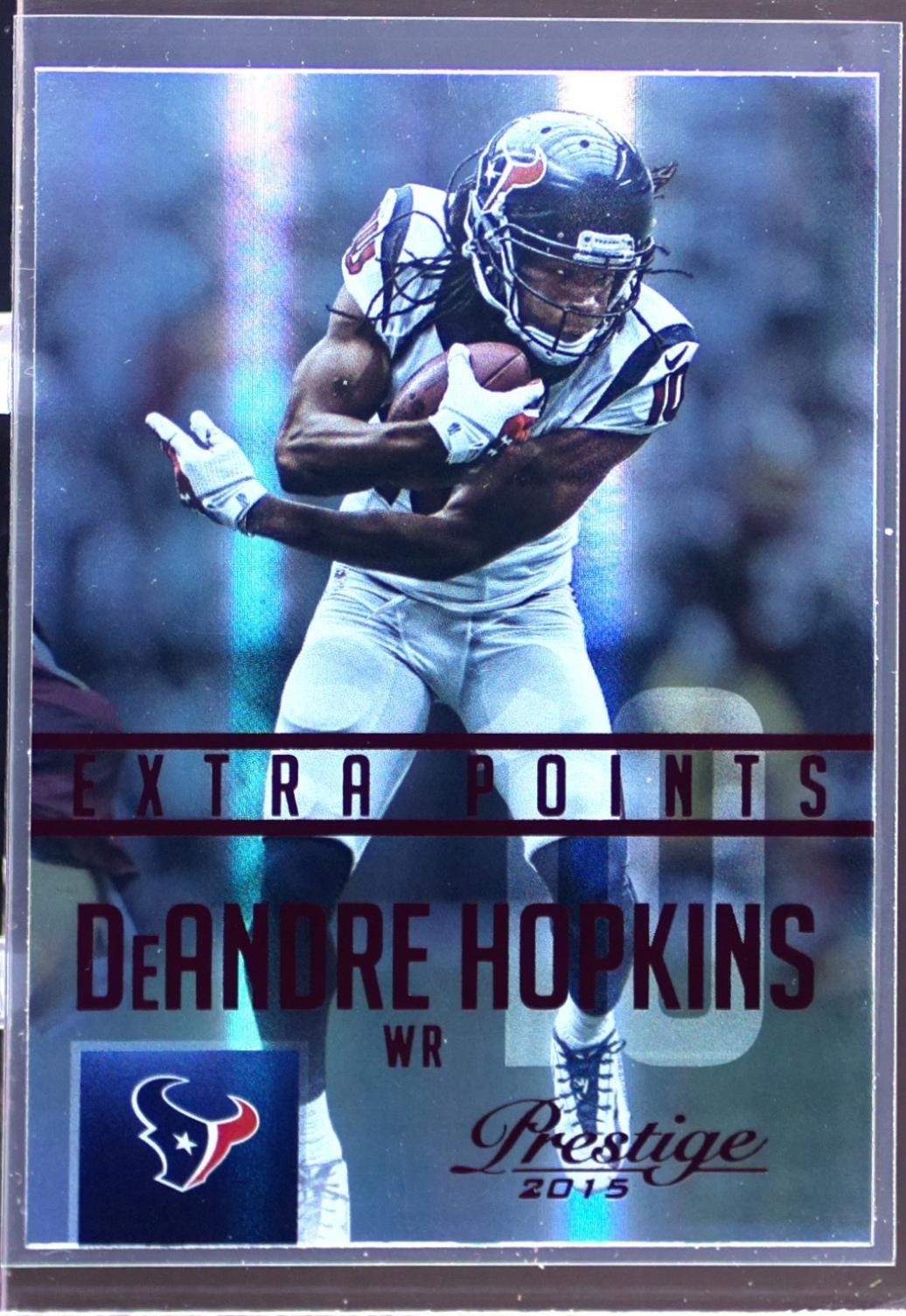 2015 Prestige DeAndre Hopkins Extra Points Red #108 Texans