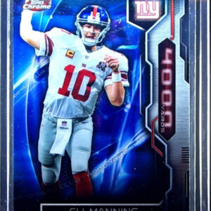 2015 Topps Chrome Eli Manning #AT4K-EM Giants All Time 4000 Yard Club