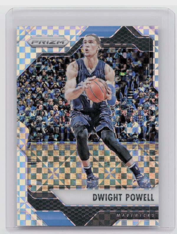 2016-17 Panini Prizm Dwight Powell Starburst Prizms #160 Mavericks
