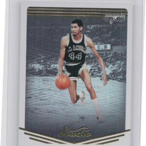 2016-17 Panini Studio George Gervin #62 Spurs