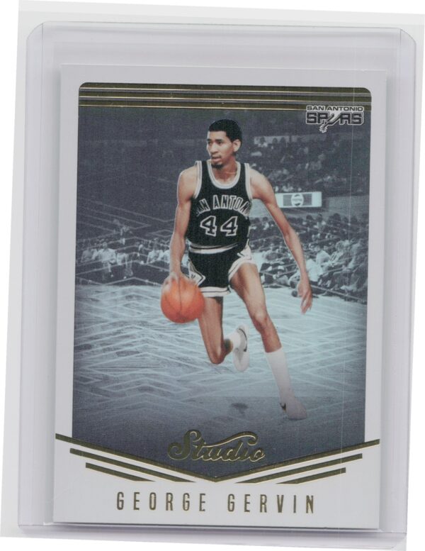 2016-17 Panini Studio George Gervin #62 Spurs