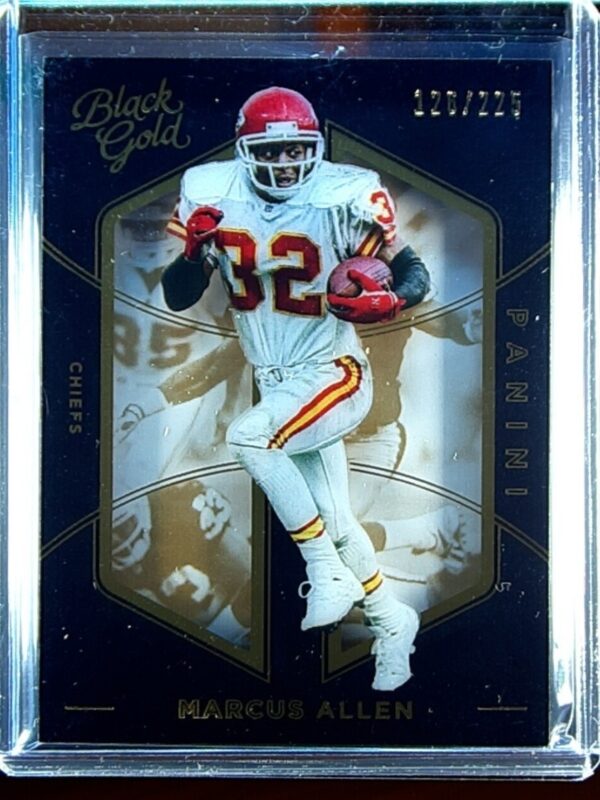 2016 Black Gold Marcus Allen /225 #56 Chiefs