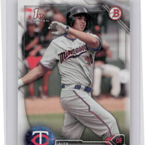 2016 Bowman Draft Alex Kirilloff #BD-90 Twins